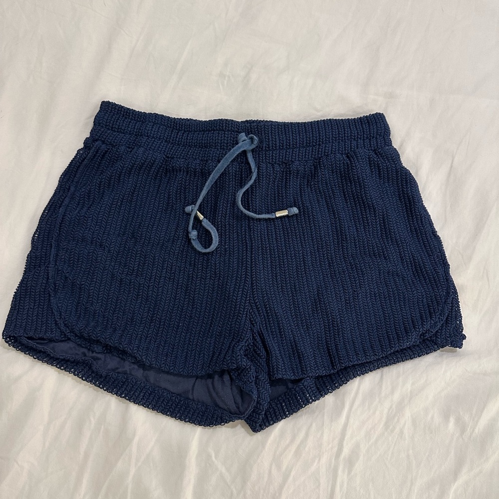 Blue shorts